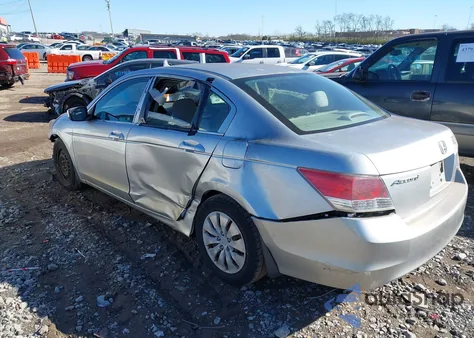 2010 Honda Accord 2.4 Lx from USA, damaged, VIN 1HGCP2F38AA127632